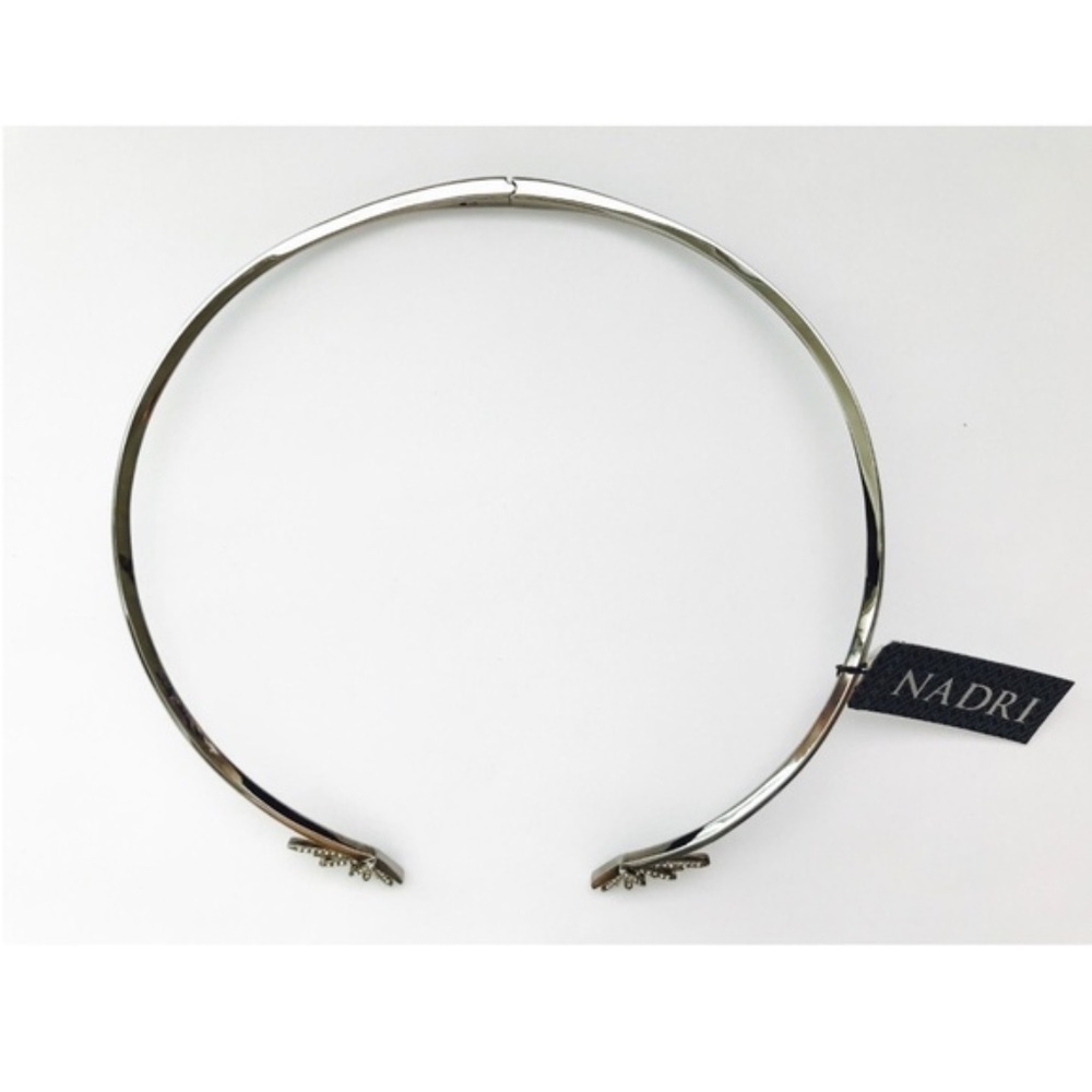 NADRI Solas Crystal Collar Necklace